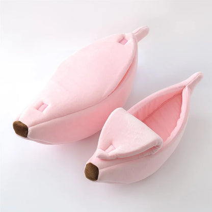 Banana Cat Bed House Cute Funny