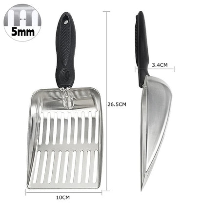 Stainless Steel Cat Litter Scoop