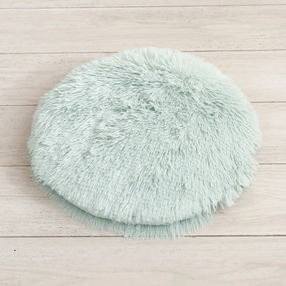 Soft Plush Round Cat Bed Mat