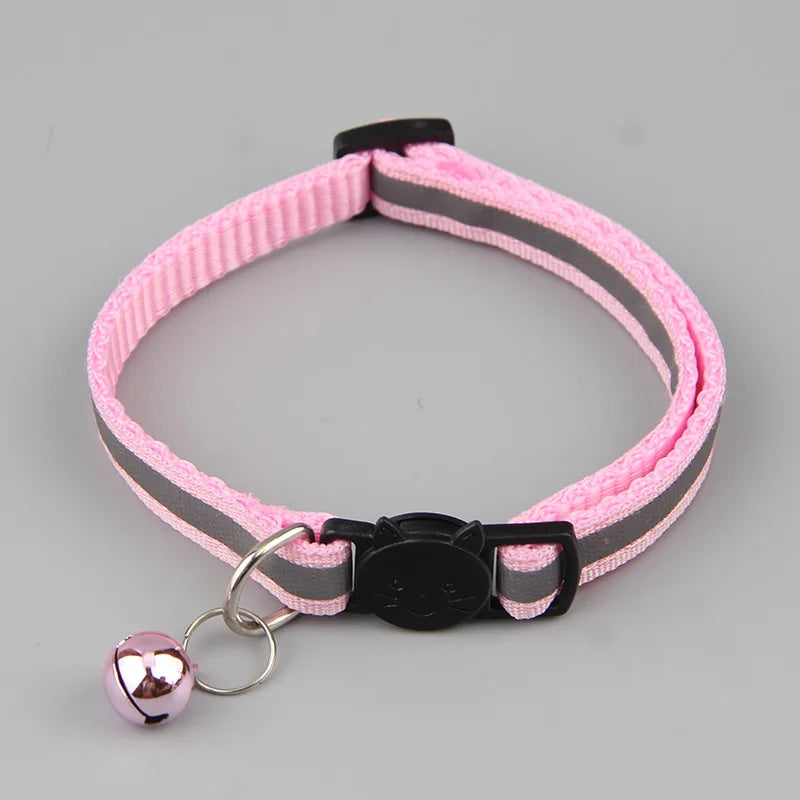 12 Colors Cats Bells Collars