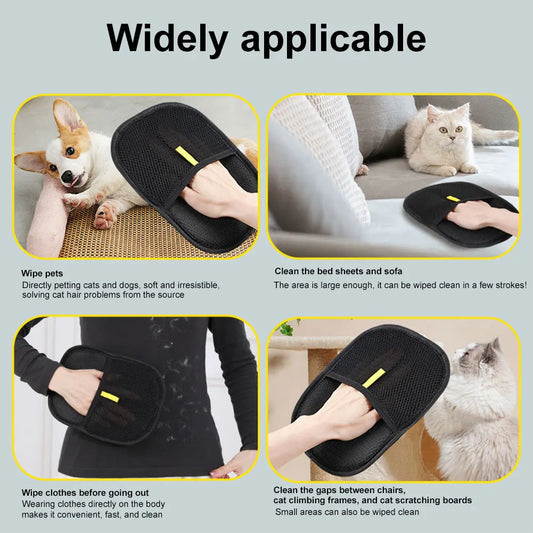 Deshedding Brush Glove for cats