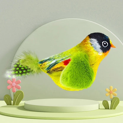 Pet simulation calling bird plush