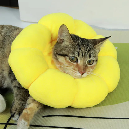 Sunflower Soft Plush Collar