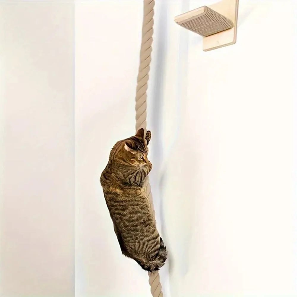 1 Piece Wall-mounted Cat Climbing Rope