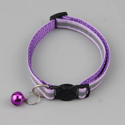12 Colors Cats Bells Collars