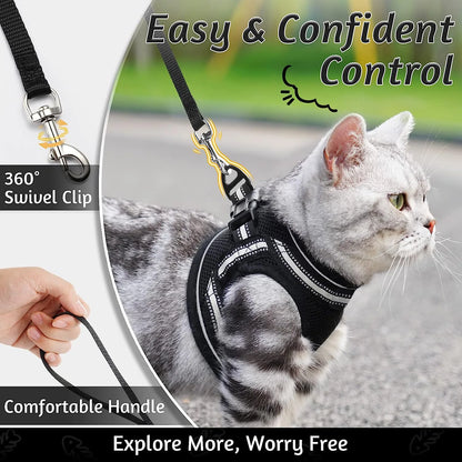 Cat Harness and Leash Set