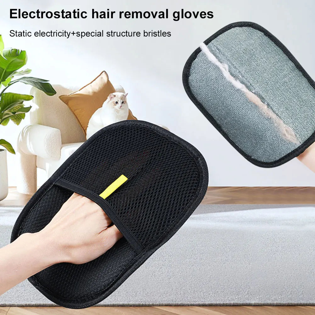 Deshedding Brush Glove for cats