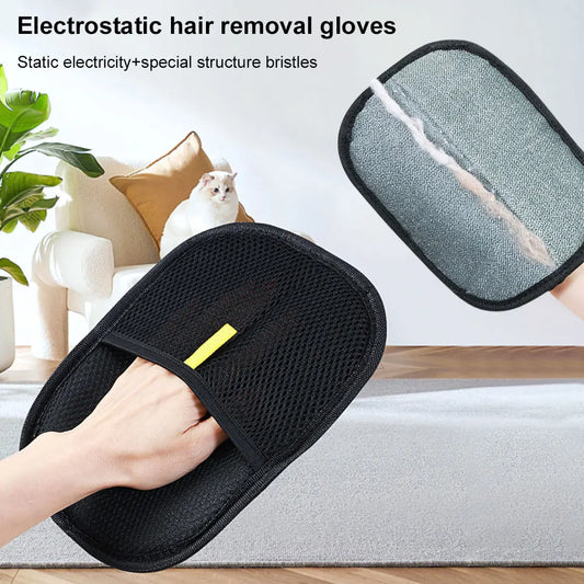 Deshedding Brush Glove for cats