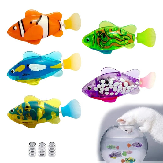 Cat Toy LED fish