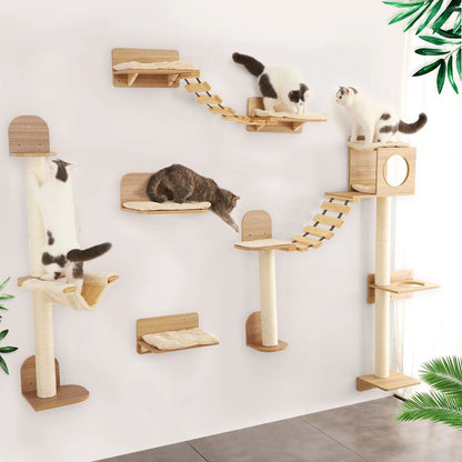 1 Piece Wall-mounted Cat Climbing Rope