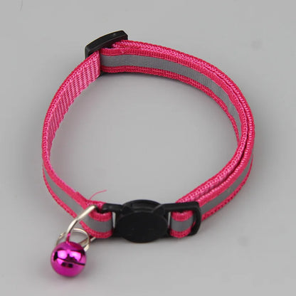 12 Colors Cats Bells Collars