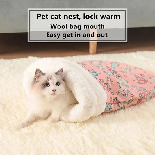 cat nest closed cat bed