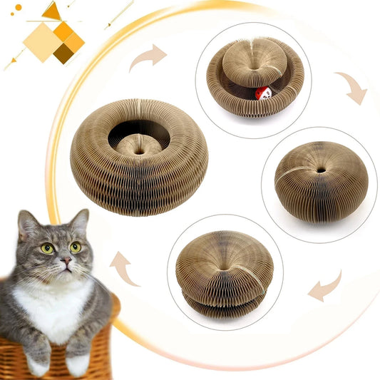 Magic Scratch Board Toy for Cats
