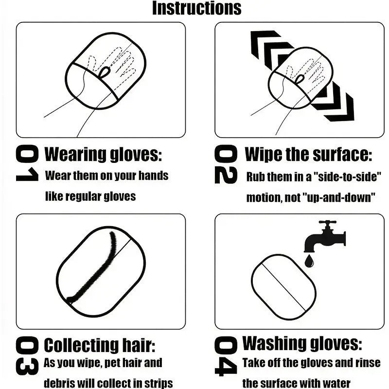 Pet Hair Gloves