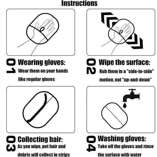 Pet Hair Gloves