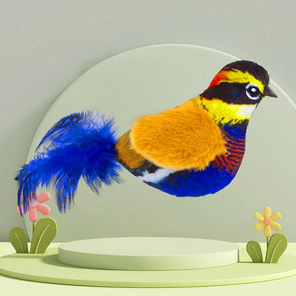 Pet simulation calling bird plush