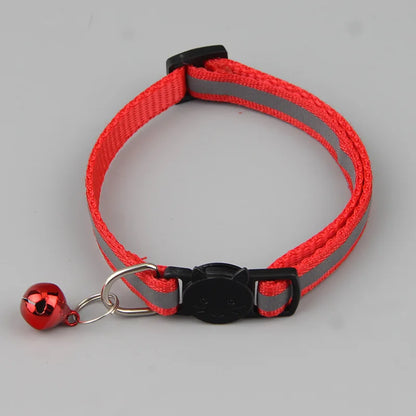 12 Colors Cats Bells Collars