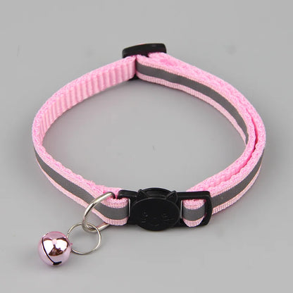 12 Colors Cats Bells Collars
