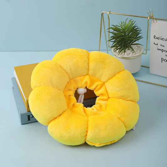 Sunflower Soft Plush Collar