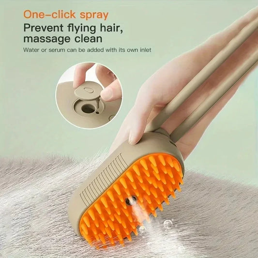 Cat Spray Massage Brush