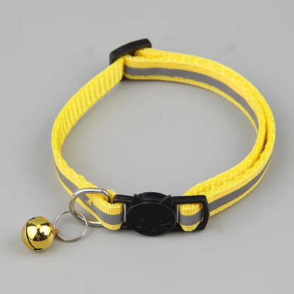 12 Colors Cats Bells Collars