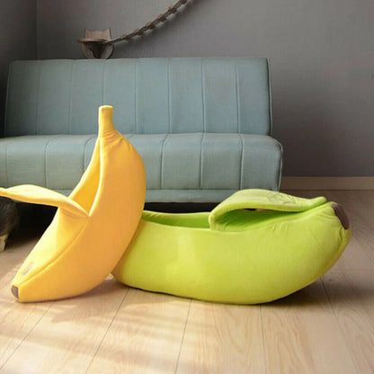 Banana Cat Bed House Cute Funny