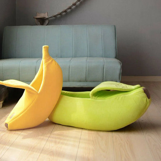 Banana Cat Bed House Cute Funny