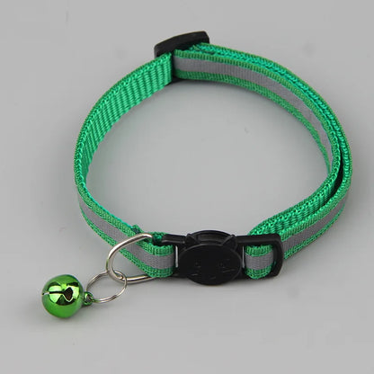 12 Colors Cats Bells Collars
