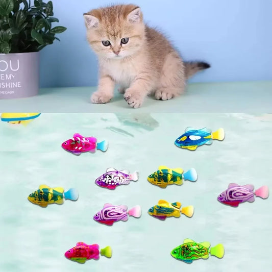 Cat Toy LED fish