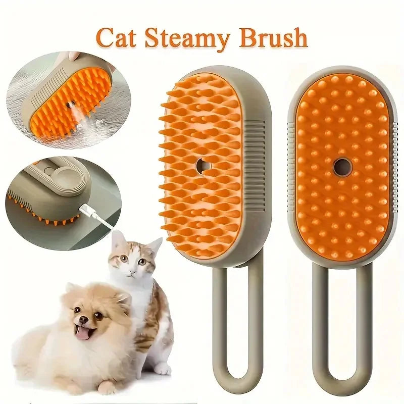 Cat Spray Massage Brush