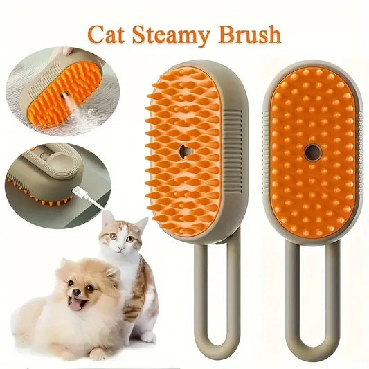 Cat Spray Massage Brush