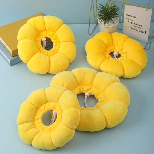 Sunflower Soft Plush Collar