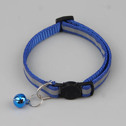 12 Colors Cats Bells Collars