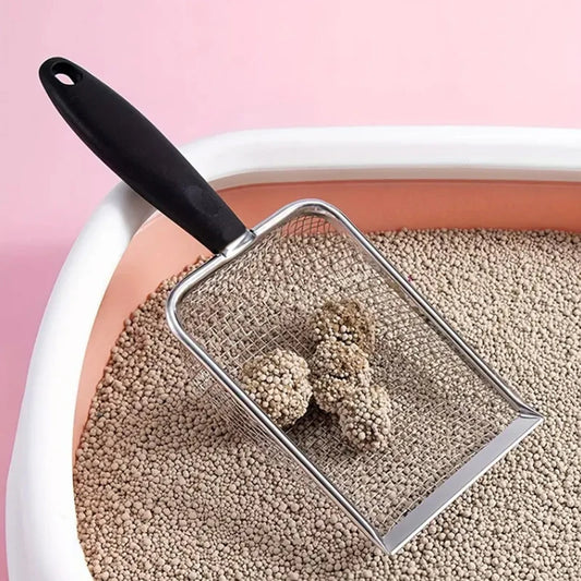 Durable Stainless Steel Litter Scooper