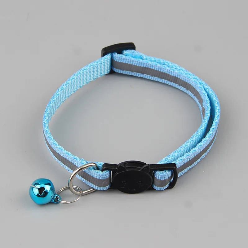 12 Colors Cats Bells Collars