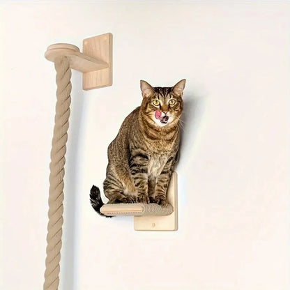 1 Piece Wall-mounted Cat Climbing Rope